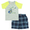 Fisher Price Rock Star Fake Pocket Shorts 2 piece Boys Set