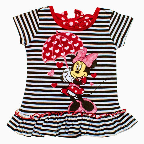 Disney Minnie Umbrella 2 Piece Fancy Girls Set
