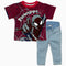 SpiderMan Marvel and Baby GAP Boys RED 2 Piece Bundle