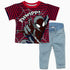 SpiderMan Marvel and Baby GAP Boys RED 2 Piece Bundle