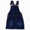 CHIC Girls Front Pocket Denim Skirt Dungaree