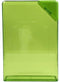 Note Book Green Flat Water Bottle