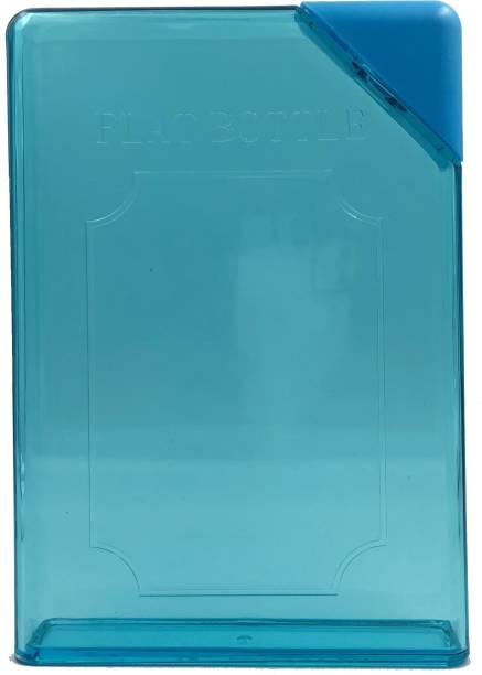 Note Book Blue Flat Water Bottle