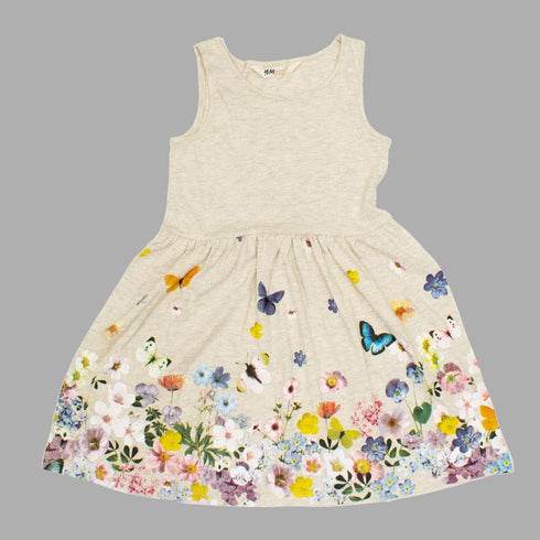 HnM Butterfly Print Premium Cotton 2 Piece Set