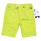 Okaidi Flourascent Yellow Unisex Cotton Shorts
