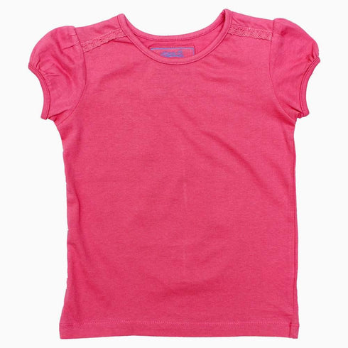Ultra Soft Girls pink fancy Tshirt
