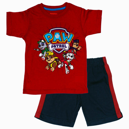 Paw Patrol Boys Red and Navy 2 Piece Set