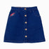 John Lewis Girls Royal Blue Cotton Skirt