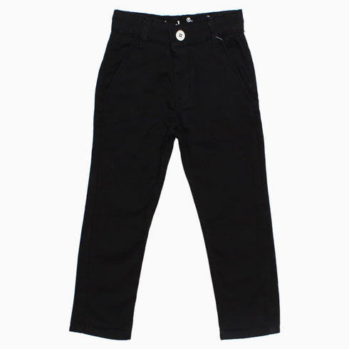 TIMBERLAND Soft Cotton Boys Black Chino Pant