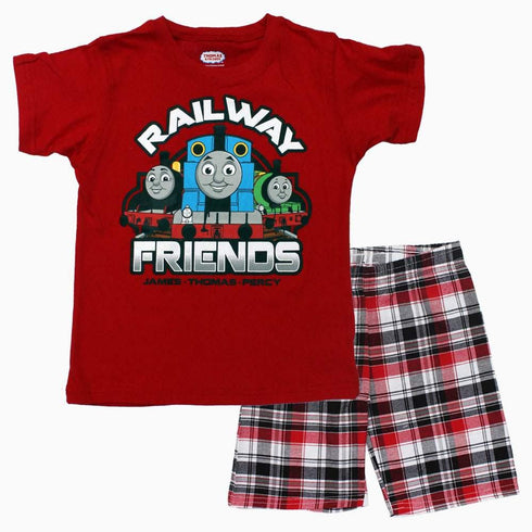 Railway Friends Thomas Boys Red 2 Piece Set