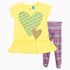 OKAIDI TOO SWEET Yellow Hearts Premium 2 Piece Set