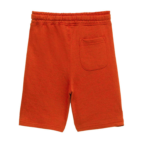 Lefties Basic Plush Bermuda Boys Orange Shorts