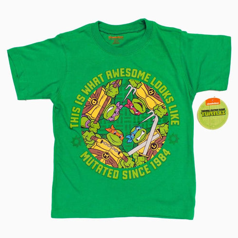 Ninja Turtle Awesome Green Boys 2 piece Set