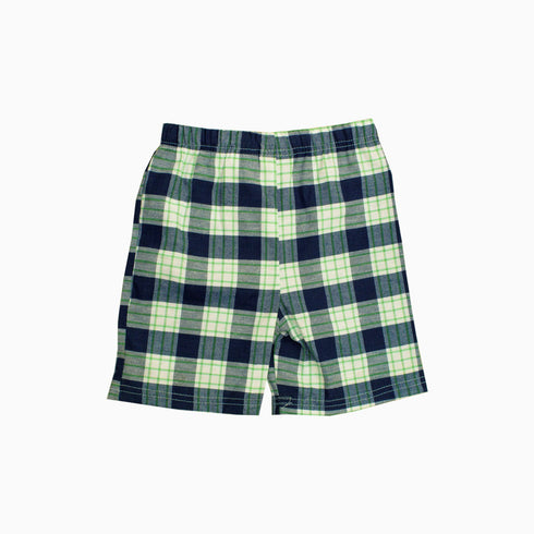 Ninja Heroes Blue Boys 2 piece checks Set