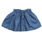 LANIDOR Denim Soft Blue Denim Skirt