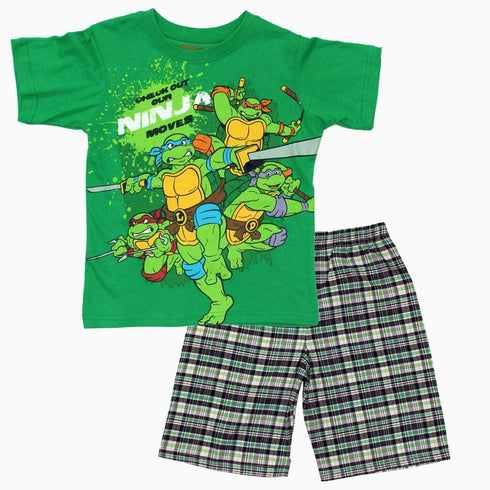 Check Out Ninja Moves Green Boys 2 piece Set