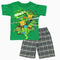 Check Out Ninja Moves Green Boys 2 piece Set