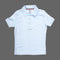 French Toast Premium Poly Cotton Jersey Girls Light Blue Polo