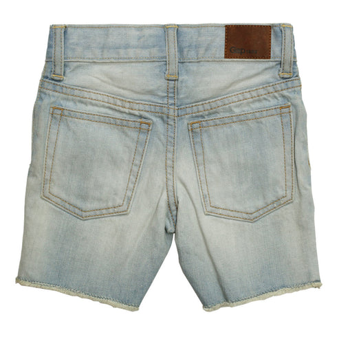 BABY GAP Fashion Ripped Light Blue Denim Shorts