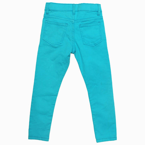 Lincoln Sharks Bright Blue Girls Cotton Pant
