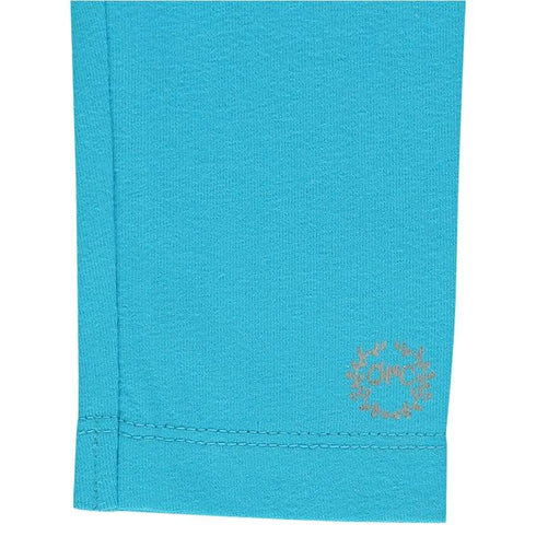 Orchestra turquoise and purple leggings set