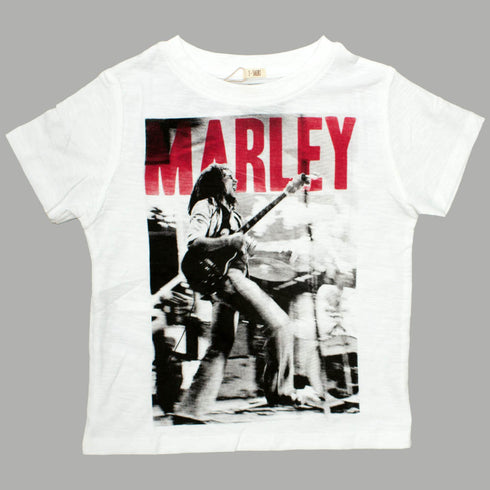 MANGO Kids Bob Marley Premium Cotton Feelless Print Boys Tshirt