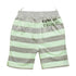 BABY CLUB Boys Yarn Dyed Striper Go bananas Cotton Short