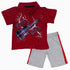 Little Rebel Born to Rock Boys Red 2 piece Set