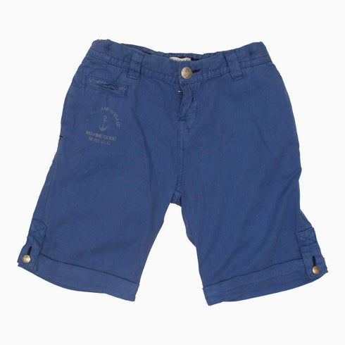 CHICCO Boys Blue Cotton Short