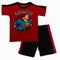 Superman Up and Away Boys Red 2 Piece Set