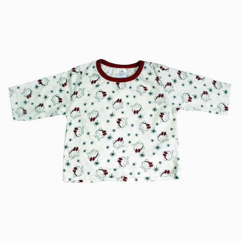 Disney Hello Kitty Off white Girls Tshirt Red Trouser