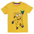 NICKELODEON Minions Print Yellow Boys Premium Cotton Tshirt