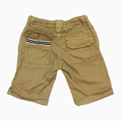 CHICCO Boys Brown Cotton Short