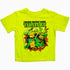 TMNT TURTLES Greenish Yellow Boys 2 Piece Set Tshirt