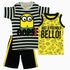 Minions OOPS Grey Striper 3 piece Set