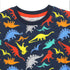 All Over Multi Dino Blue Boys Cotton T shirt