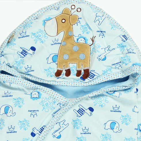All Over Loin Blue Winter Swaddle Sleeping Bag