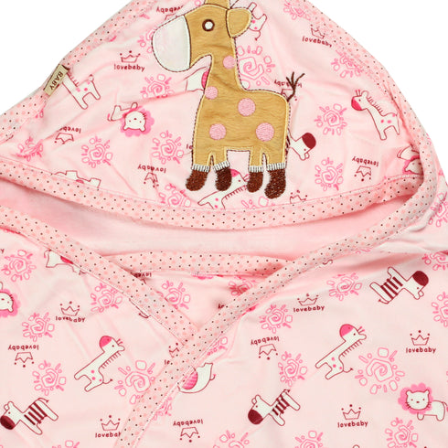 All Over Loin Pink Winter Swaddle Sleeping Bag