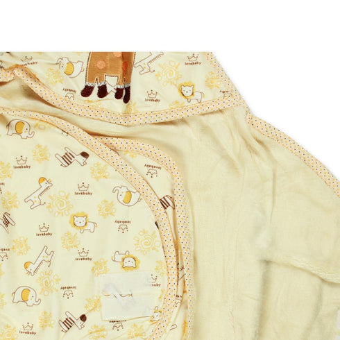 All Over Loin Yellow Winter Swaddle Sleeping Bag