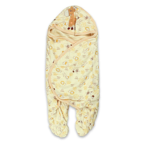 All Over Loin Yellow Winter Swaddle Sleeping Bag