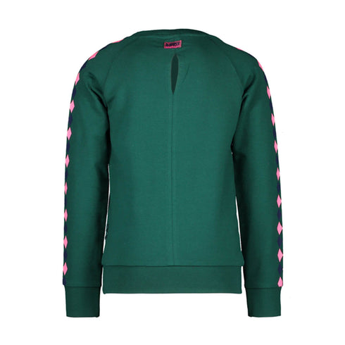 B . NOSY Image Green Girls cotton Terry Sweat Shirt