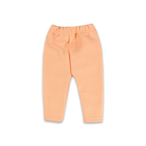 B Step Cars Print Orange And Yellow Unisex Cotton Fleece 2 Piece Set