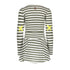 B.NOSY Green And White Stripes Girls Cotton Dress