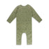 BABALUNO All over Print Green Boys Cotton Bodysuit