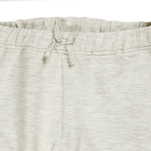 BABY CLUB Grey Girls Cotton Fleece Trouser