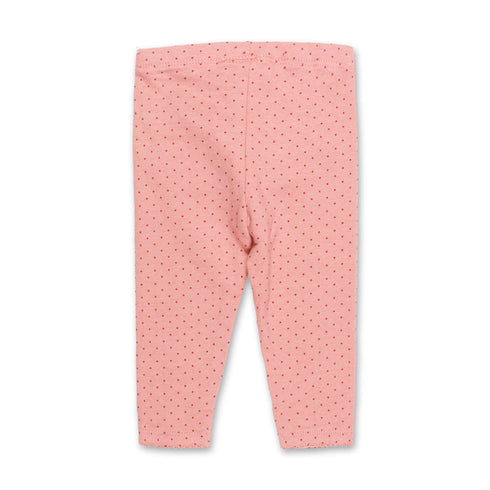 BABY CLUB All Over Polka Dots Pink Girls Cotton Trouser