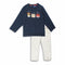 BABY CLUB Animals Blue Boys Cotton Terry 2 Piece Sets