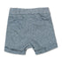 BABY CLUB Bear Print Blue Boys Cotton Terry Shorts