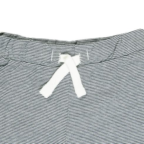 BABY CLUB Blue And White Stripes Boys Cotton Shorts