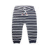 BABY CLUB Blue And White Stripes Boys Cotton Terry Trouser